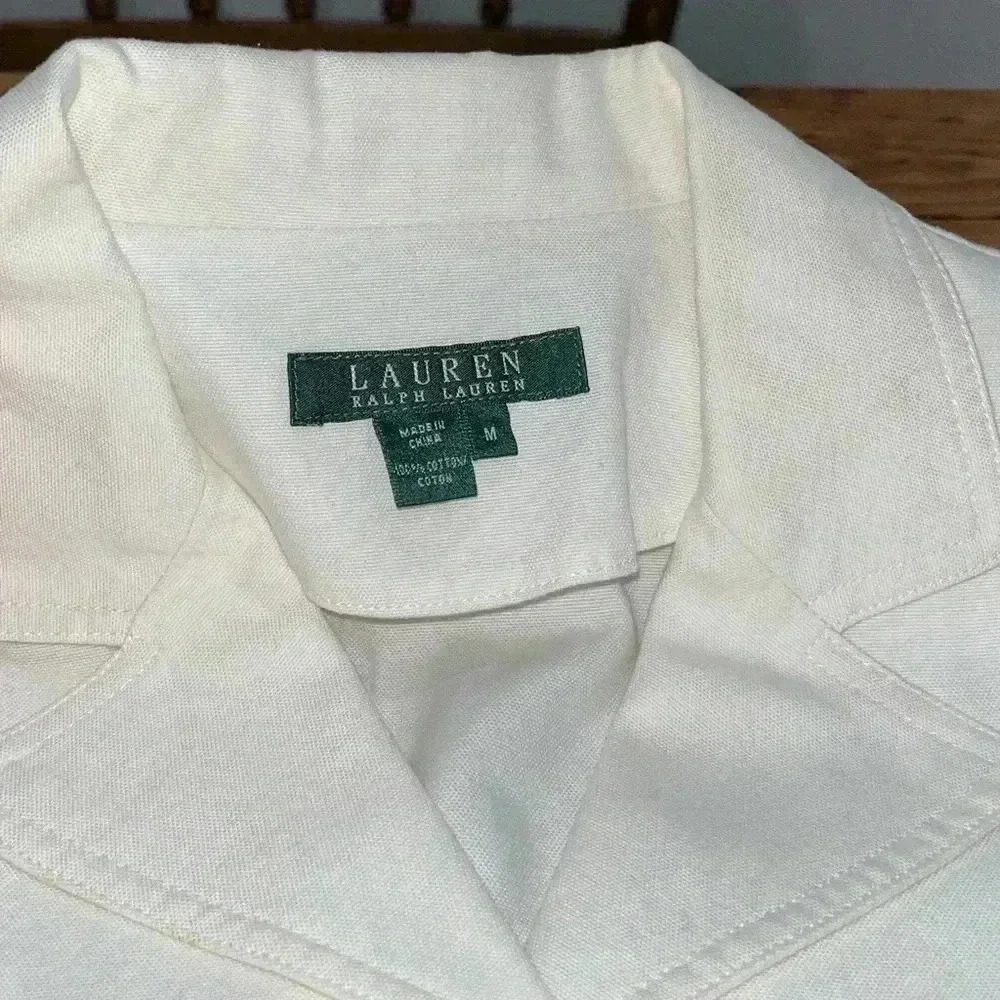 Lauren Ralph Lauren NWT small flaw button front Jacket with pockets - Picture 5 of 11